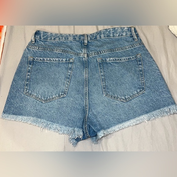 PacSun High Rise Festival Denim Shorts - Picture 3 of 4